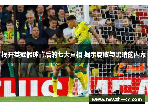 揭开英冠假球背后的七大真相 揭示腐败与黑暗的内幕 揭开英冠假球背后的七大真相 揭示腐败与黑暗的内幕